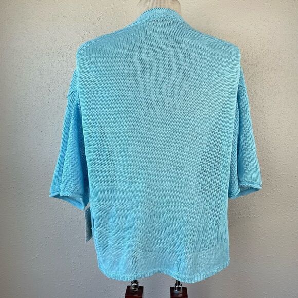 Free People Cardigan Style Swim/Summer Wrap Size L - Picture 4 of 7